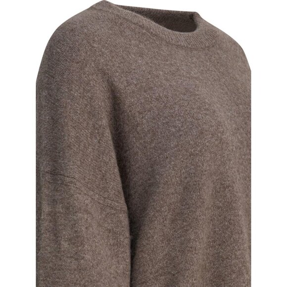 Loulou De Saison Tristan Wool-Blend Crewneck Sweater tag size L Women - Picture 4 of 4